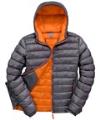 R194M Urban snowbird hooded jacket Grey / Orange colour image